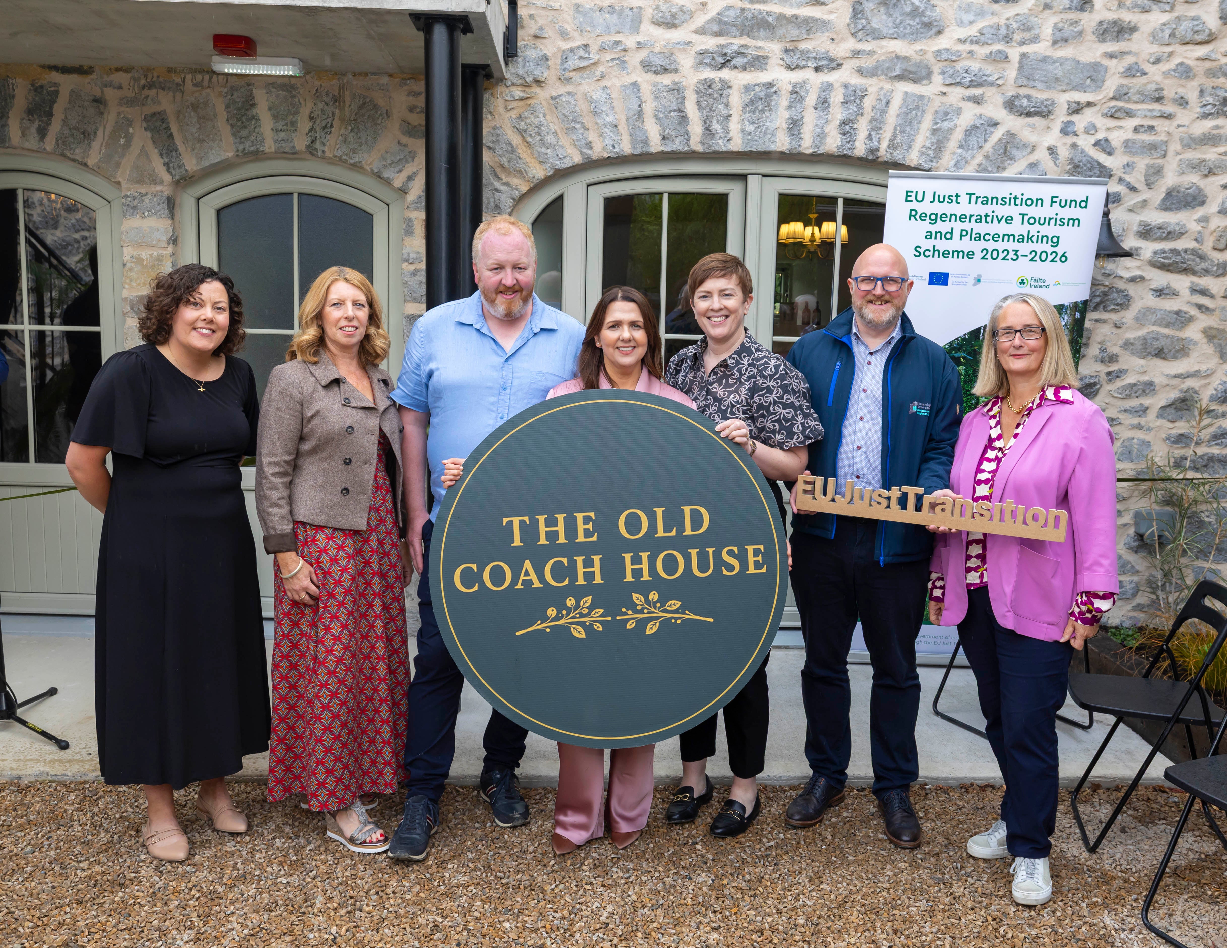 The Old Coach House has opened in Tullamore, Co. Offaly following a €600,000 redevelopment, creating sustainable visitor accommodation.