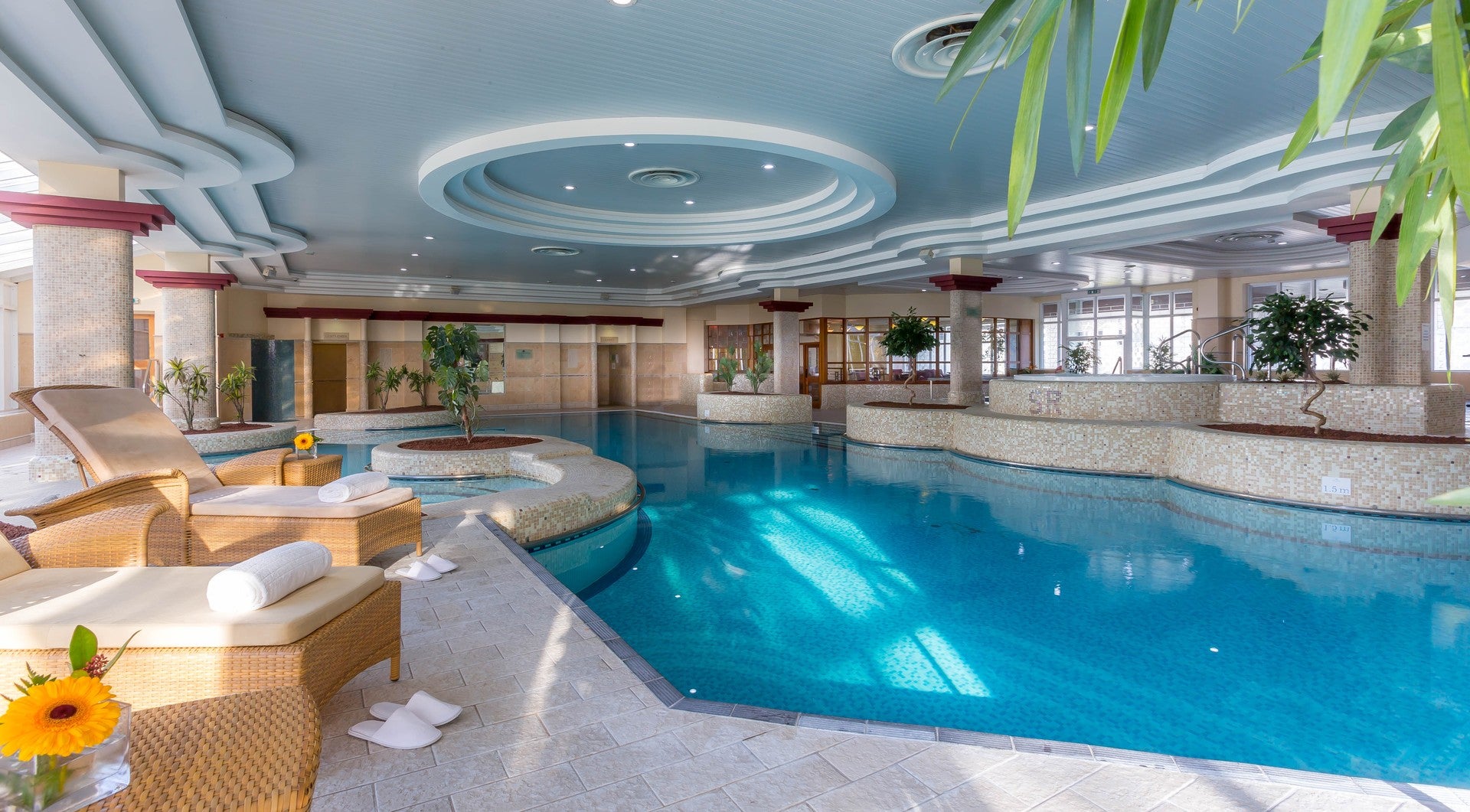 Cleaning fitness, pool and spa areas