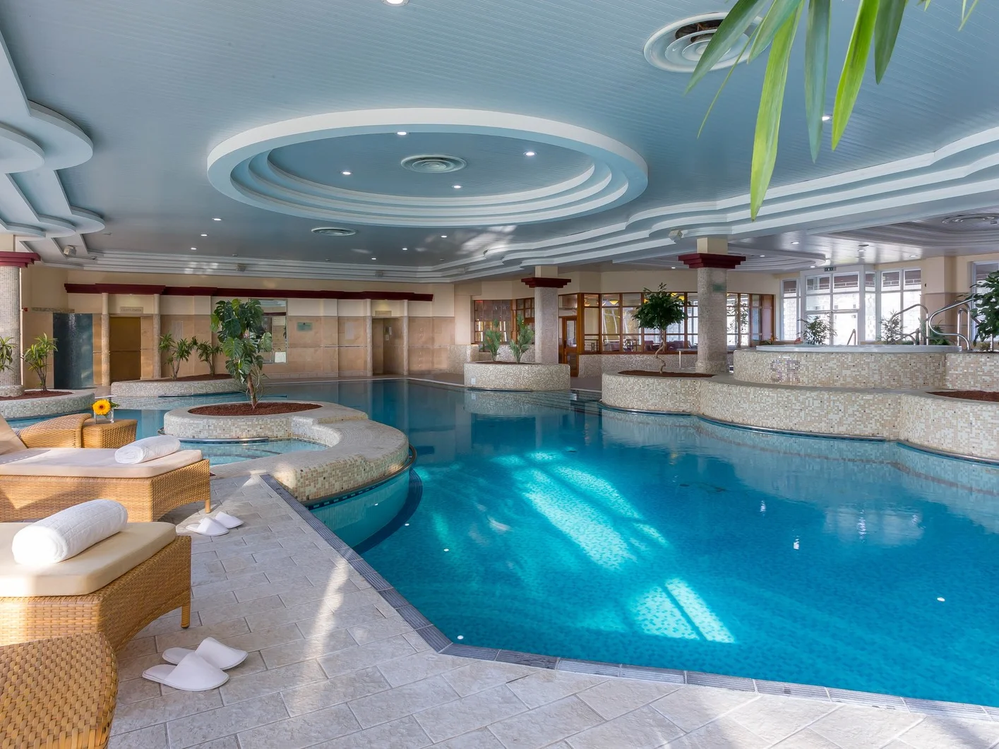 Cleaning fitness, pool and spa areas