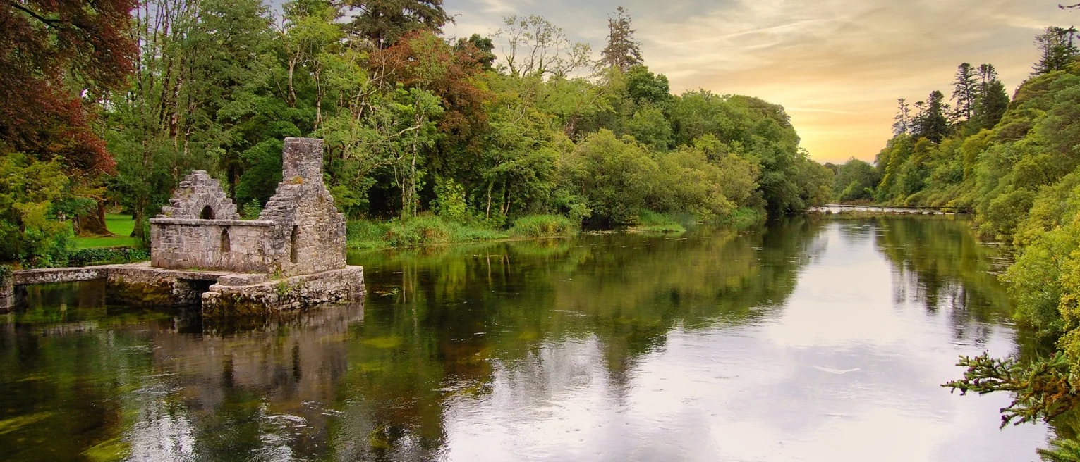 Scenic image of lake
