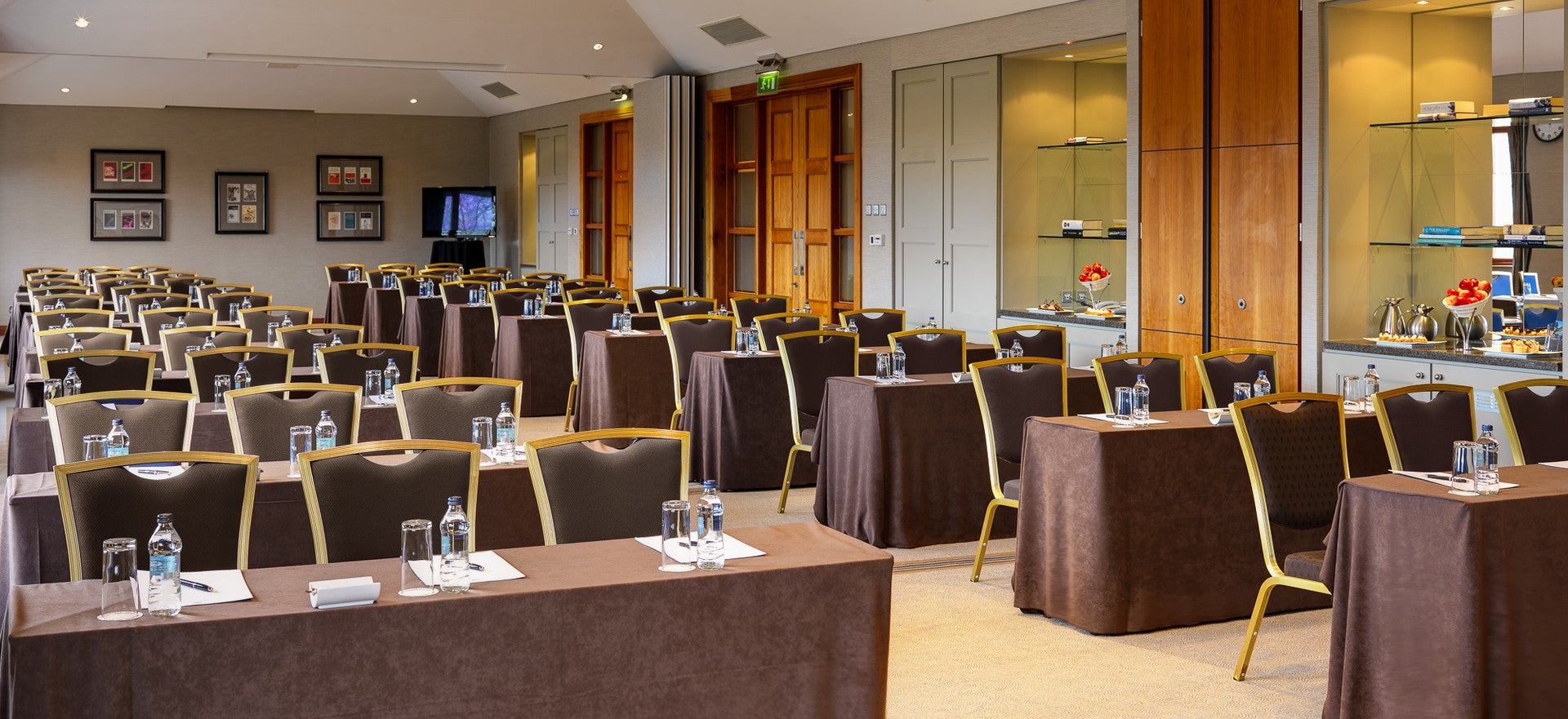Setting up meeting rooms