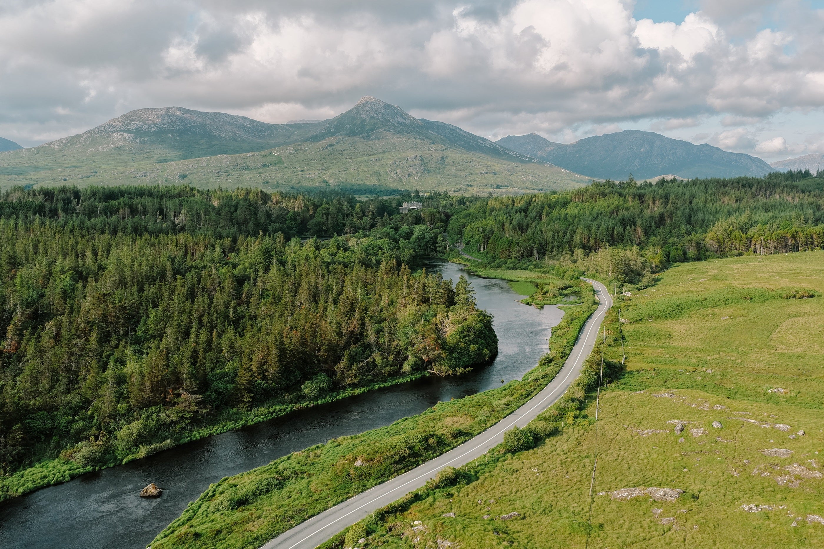Coastal and inland looped walking and cycling trails